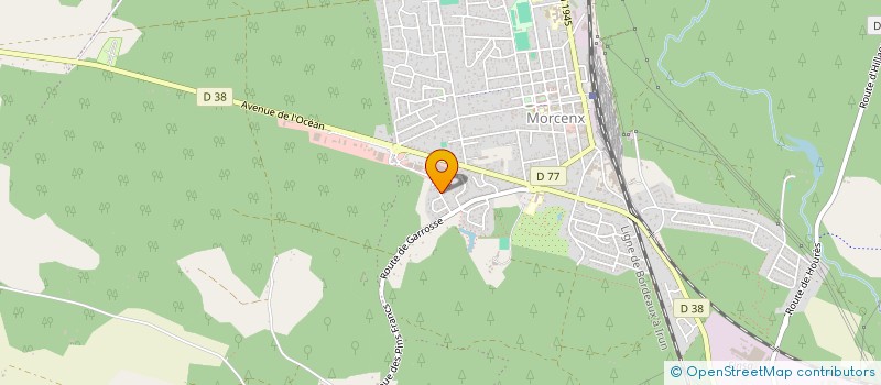 localisation de l'entreprise SARL SANCHEZ  MORCENX-LA-NOUVELLE