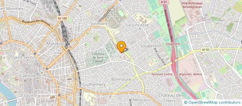 localisation de l'entreprise SARL SANDI-CHRIS à TOULOUSE
