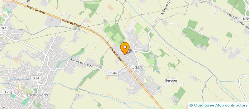 localisation de l'entreprise SARL SANDMO  ODARS