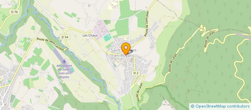 localisation de l'entreprise SARL SANDRINE  SAINT-LAURENT-EN-ROYANS