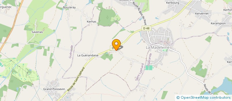 localisation de l'entreprise SARL SANDRONY  SAINT-LYPHARD