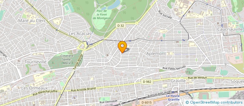 localisation de l'entreprise SARL SANDU à LE HAVRE