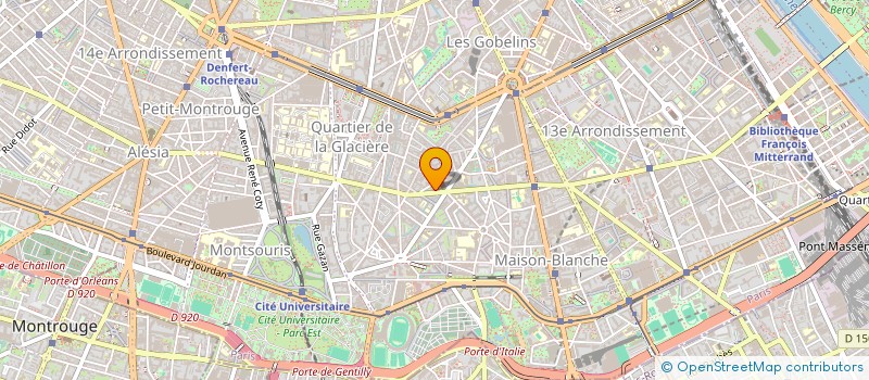 localisation de l'entreprise SARL SANDY  PARIS