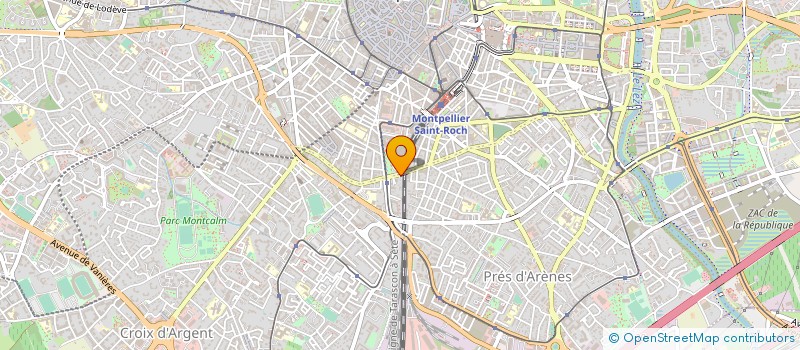 localisation de l'entreprise SARL SANDY LIGHT à MONTPELLIER
