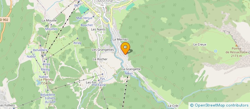 localisation de l'entreprise SARL SANEIL à MORZINE