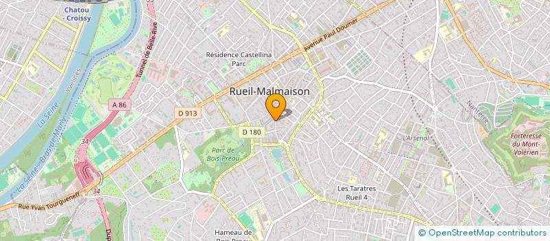 localisation de l'entreprise SARL SANGO à RUEIL-MALMAISON