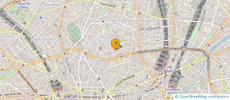 localisation de l'entreprise SARL SANIE TEXTILES  PARIS