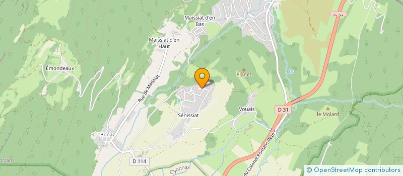 localisation de l'entreprise SARL SANILEC à LAVANCIA EPERCY