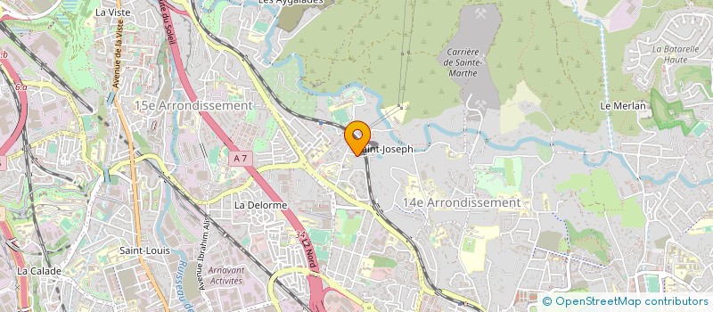 localisation de l'entreprise SARL SANIREVE à MARSEILLE