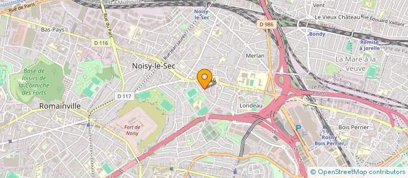 localisation de l'entreprise SARL SANITED à NOISY-LE-SEC