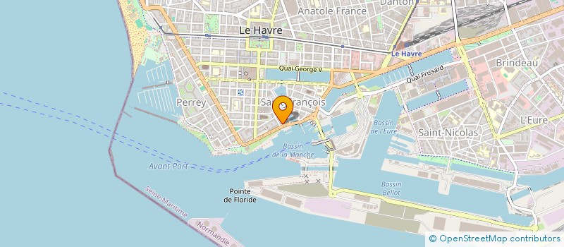 localisation de l'entreprise SARL SANT'ANNA à LE HAVRE