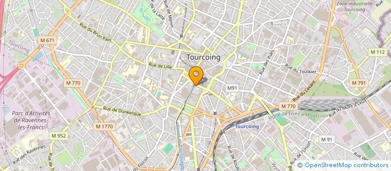 localisation de l'entreprise SARL SANTBO à TOURCOING