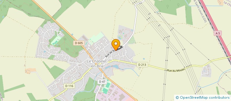localisation de l'entreprise SARL SANTOS à LE CHATELET-EN-BRIE