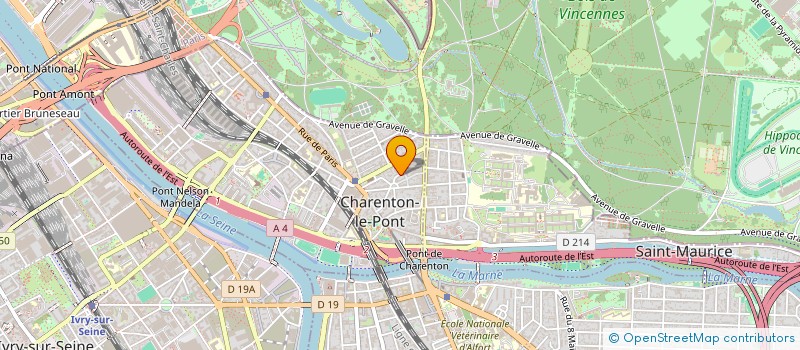 localisation de l'entreprise SARL SANTOS SIMOES à CHARENTON-LE-PONT