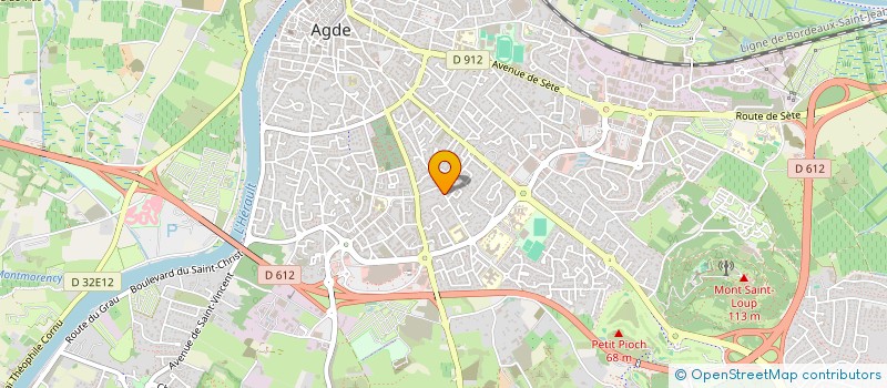localisation de l'entreprise SARL SAPA PROTECTION  AGDE