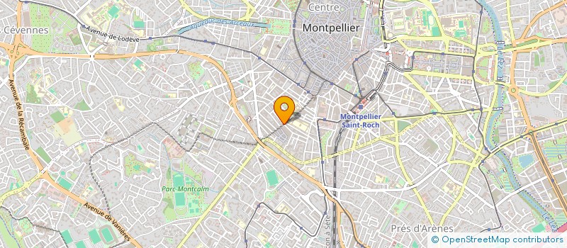 localisation de l'entreprise SARL SAPEG à MONTPELLIER