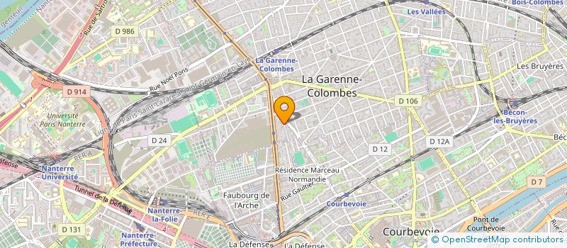 localisation de l'entreprise SARL SAPI LAIS à LA GARENNE-COLOMBES