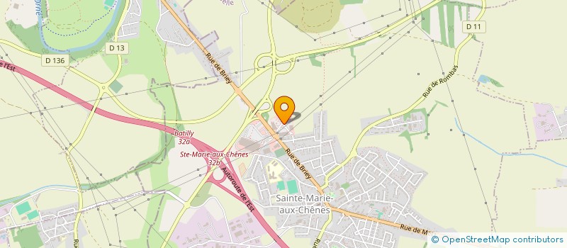 localisation de l'entreprise SARL SAPORI E TRADIZIONI à SAINTE-MARIE-AUX-CHENES