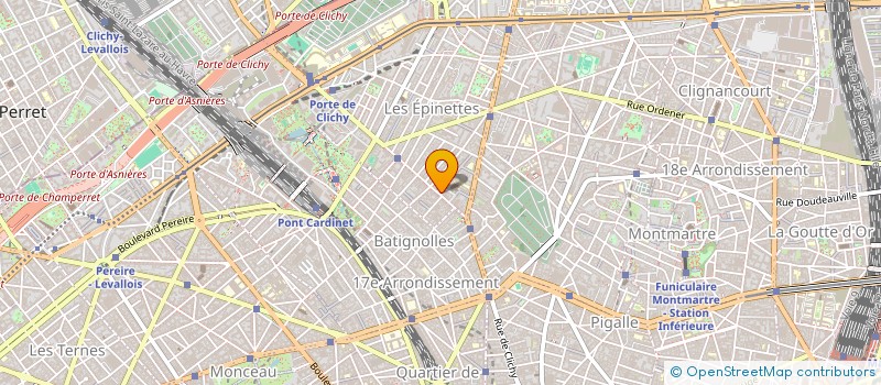 localisation de l'entreprise SARL SARA à PARIS
