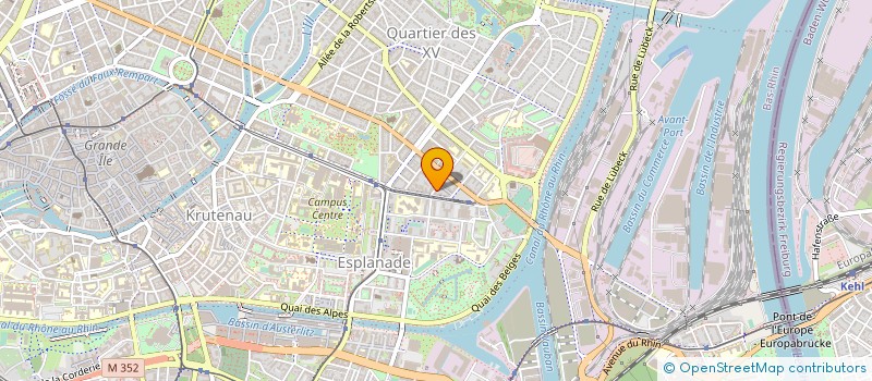 localisation de l'entreprise SARL SARA à STRASBOURG
