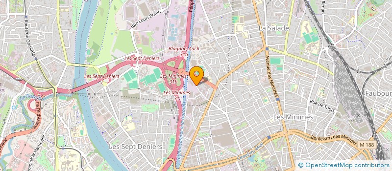 localisation de l'entreprise SARL SARA à TOULOUSE
