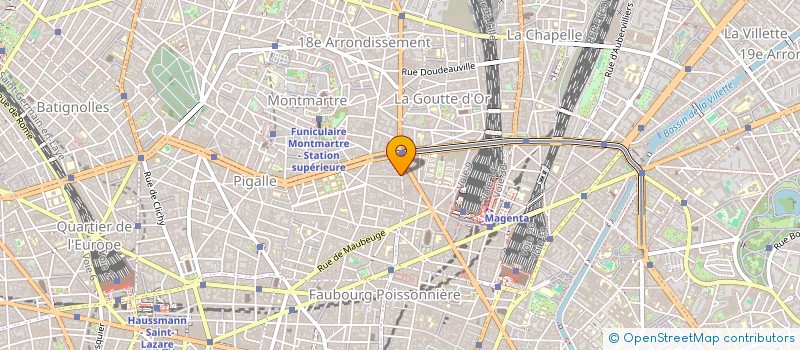 localisation de l'entreprise SARL SARAH  PARIS