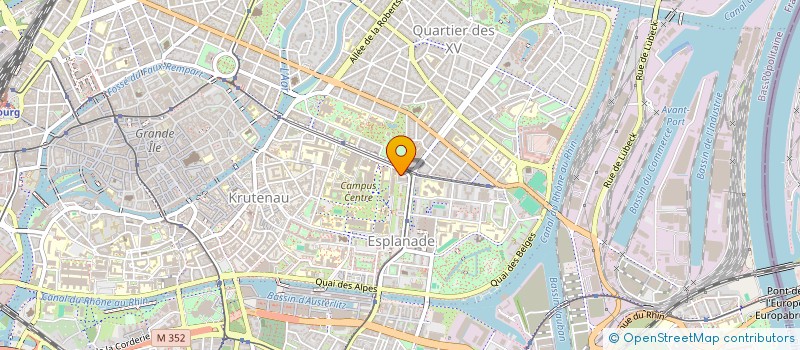 localisation de l'entreprise SARL SARAH à STRASBOURG