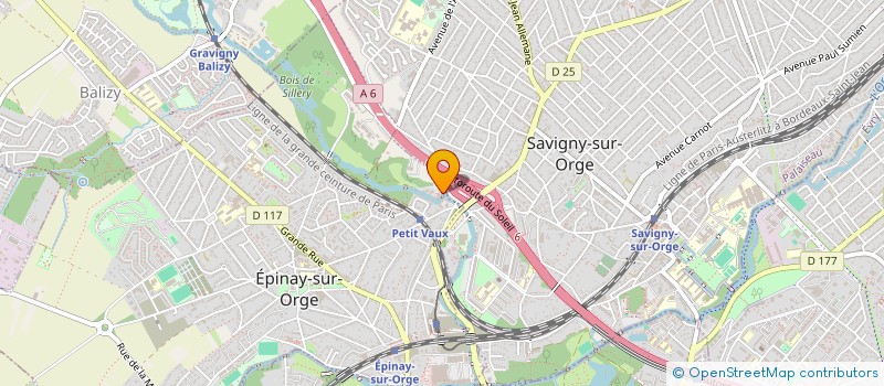 localisation de l'entreprise SARL SARAHOTEL à EPINAY-SUR-ORGE