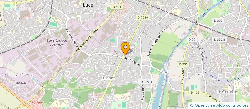 localisation de l'entreprise SARL SARAIVA à LUISANT