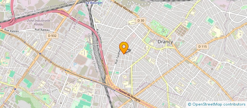 localisation de l'entreprise SARL SAREP à DRANCY