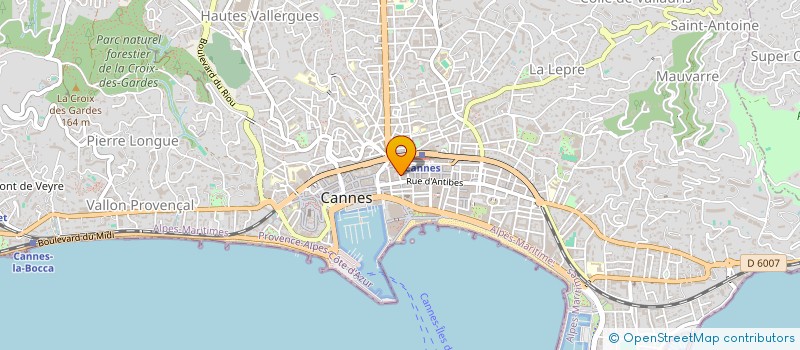 localisation de l'entreprise SARL SARIANO à CANNES