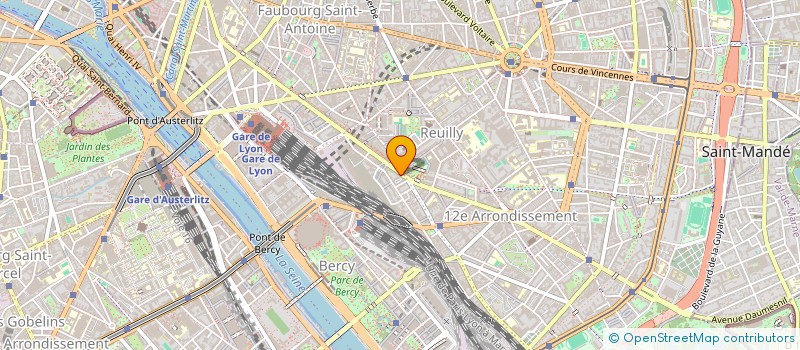 localisation de l'entreprise SARL SARRA  PARIS