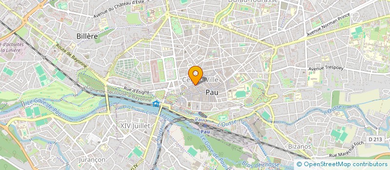 localisation de l'entreprise SARL SARRAILH à PAU