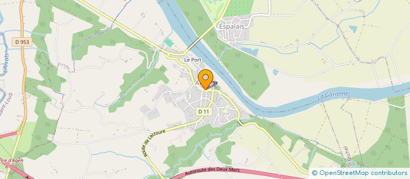 localisation de l'entreprise SARL SARU  AUVILLAR