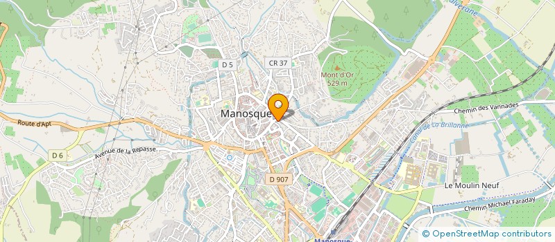 localisation de l'entreprise SARL SAS à MANOSQUE