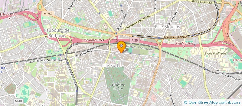 localisation de l'entreprise SARL SAS SECURITE LILLOISE à LILLE