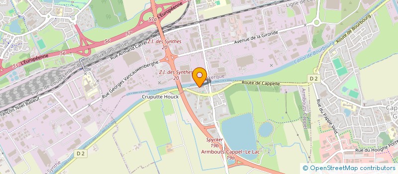 localisation de l'entreprise SARL SASER  SPYCKER