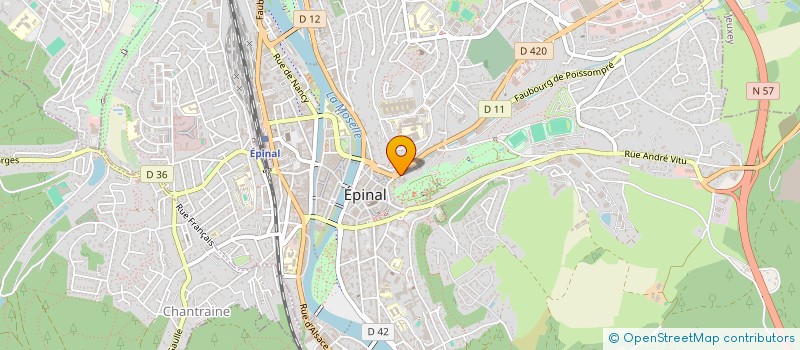localisation de l'entreprise SARL SATI'S FACTION à EPINAL