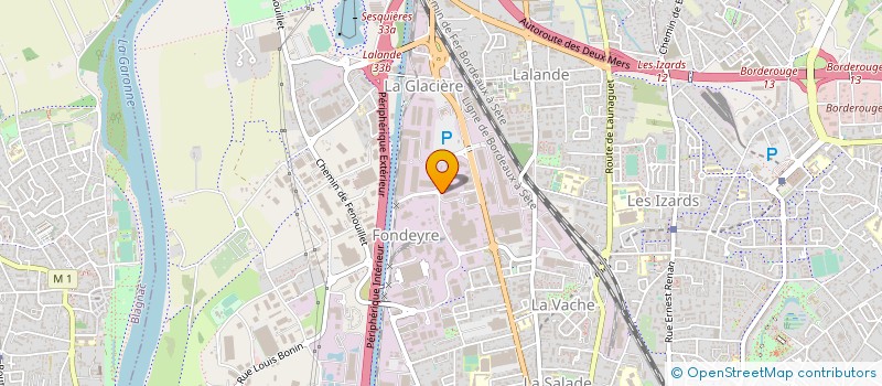 localisation de l'entreprise SARL SATIM LOGISTIQUE  BLAGNAC