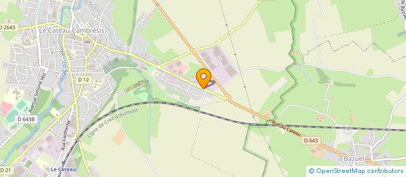 localisation de l'entreprise SARL SATINORD à LE CATEAU-CAMBRESIS