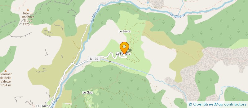 localisation de l'entreprise SARL SATRAL à PRADS-HAUTE-BLEONE