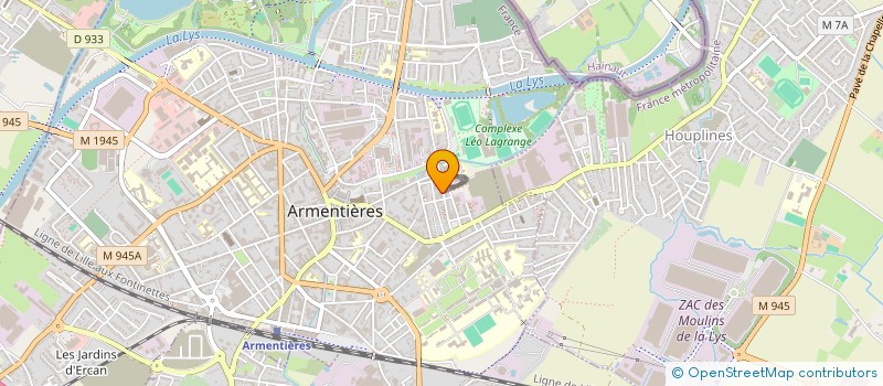 localisation de l'entreprise SARL SAUCISSONS LEFEBVRE à LILLE
