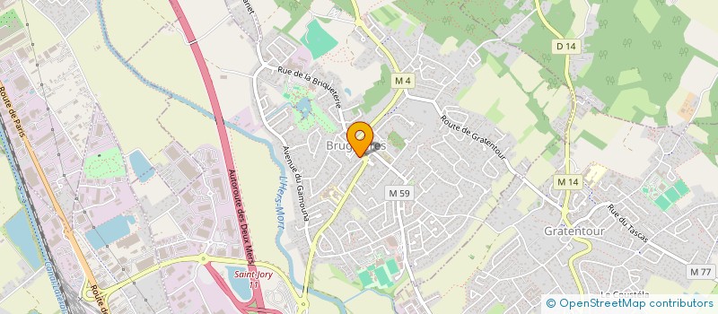 localisation de l'entreprise SARL SAUDADE  BRUGUIERES