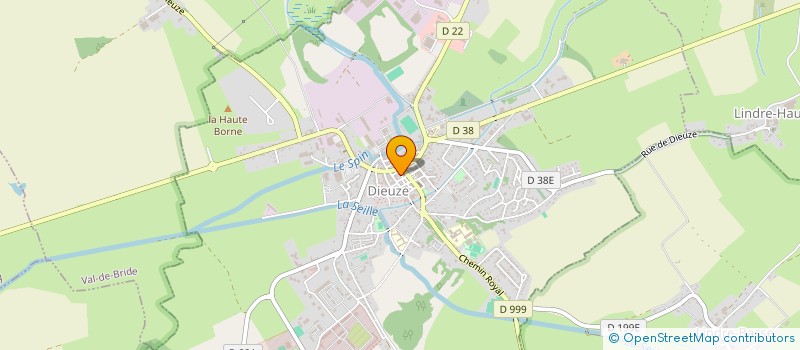 localisation de l'entreprise SARL SAULNOIS OPTIC à DIEUZE