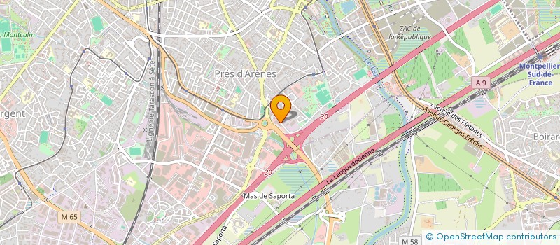 localisation de l'entreprise SARL SAUMITA à MONTPELLIER