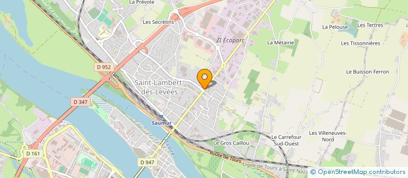 localisation de l'entreprise SARL SAUMUR LOCATION à SAUMUR