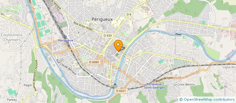 localisation de l'entreprise SARL SAUVAGE-TRAVAILLOT à PERIGUEUX