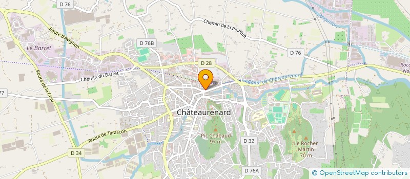 localisation de l'entreprise SARL SAVA à CHATEAURENARD