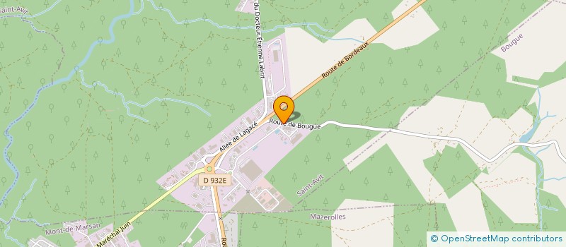 localisation de l'entreprise SARL SAVALAND  SAINT-AVIT