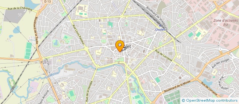 localisation de l'entreprise SARL SAVANA à CHOLET